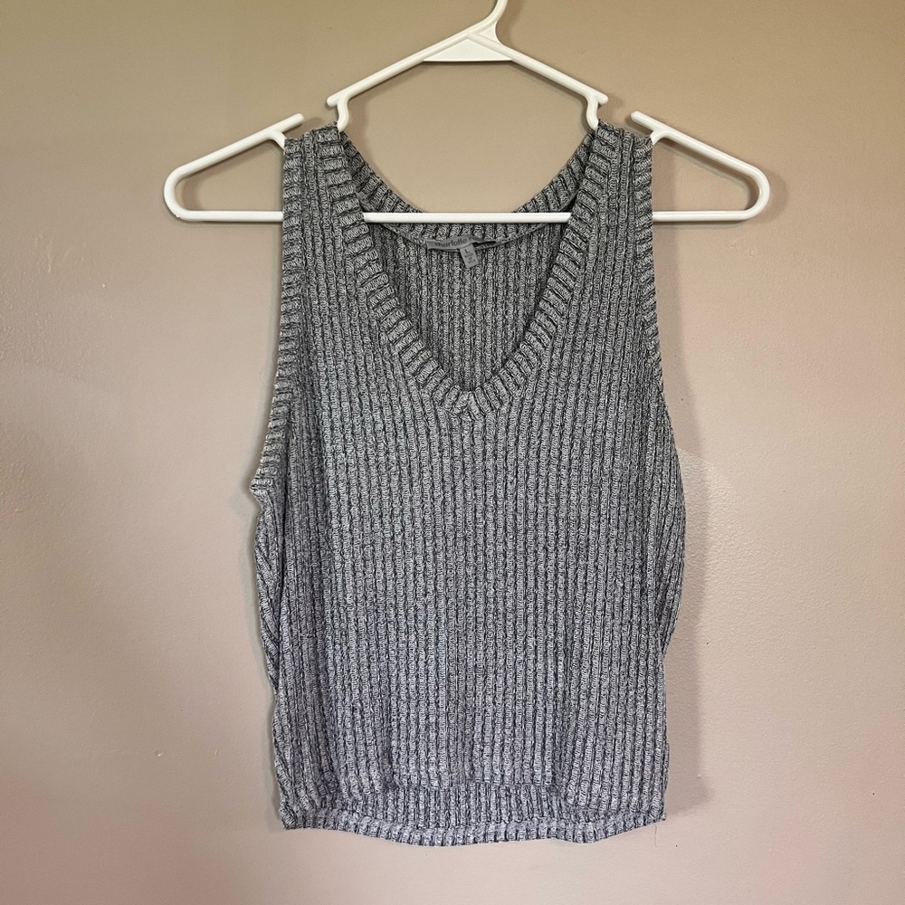 Sweater tank top